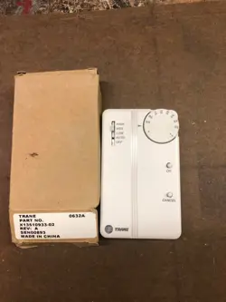 TRANE ZONE SENOR X13510933-02 THERMOSTAT CONTROL