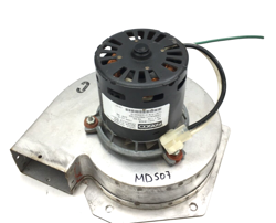 FASCO 7021-8428 DRAFT INDUCER MOTOR ASSEMBLY 115V TRANE 21D330673 USED #MD507