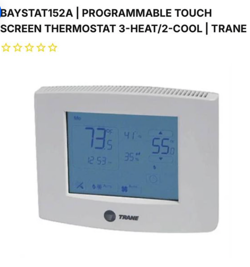 (9)TRANE BAYSTAT152A THERMOSTATS