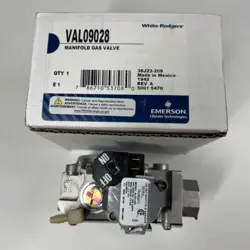 NEW TRANE WHITE RODGERS FURNACE GAS VALVE VAL09028 24V 36J22-209 GENUINE OEM