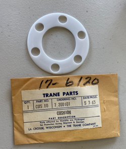 LOT OF 4  TRANE CUSHIONS CUS 10 OLD STOCK--NEW IN ORIGINAL PACKAGING