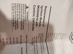 SPARK IGNITION CONTROL