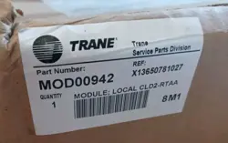 TRANE MOD00942 / MOD942 ; MODULE , ADAPTIVE CONTROL CLEAR LANGUAGE