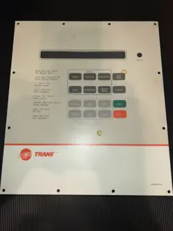 TRANE CHILLER ADAPTIVE CONTROL PANEL 6400-0872-01