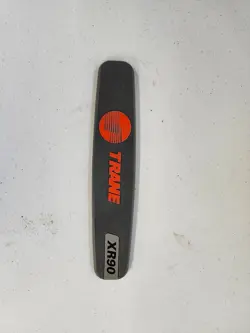 TRANE XR90 NAME PLATE