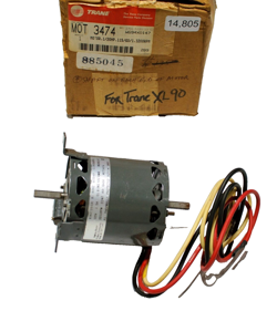 TRANE MOT3474 MOTOR WG94X147 1/20HP 1.5AMP 115V 3200RPM