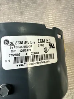 GE ECM 2.3 CP03 MODULE ONLY FOR TRANE D341314P91 1HP 120/240V CCW LE
