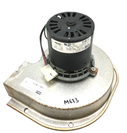 FASCO 702111054 FURNACE DRAFT INDUCER BLOWER MOTOR TRANE X38040363010 USED #M673