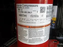 2.6 TON 208/230-60-1 TRANE 410 COMPRESSOR COM08919 REPLACED BY COM10032