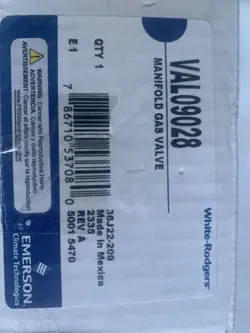 AMERICAN STANDARD / TRANE WHITE RODGERS FURNACE OEM GAS VALVE VAL9028 VAL09028