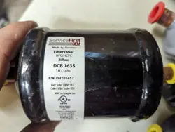 SERVICE FIRST DCB 163S BIFLOW FILTER DRIER HFC/HCFC DHY01452 (GSCG)