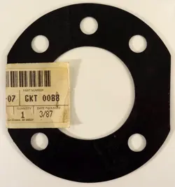VINTAGE TRANE GASKET, GKT0088, NEW OLD STOCK
