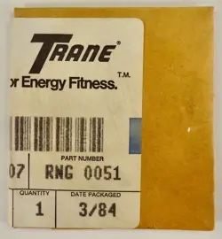 VINTAGE TRANE, RNG0051,  RING, NEW OLD STOCK, IN ORIGINAL PACKAGING.