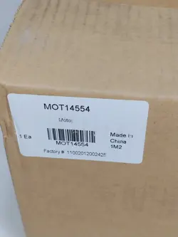 MOT14554 208-230V 1/6HP CONDENSER MOTOR FOR TRANE 260 HZ DEEP GROOVE