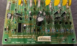TRANE 6400-0537-01 REV D FURNACE CONTROL BOARD X13650386-1