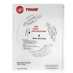 DUCT CALCULATOR WITH