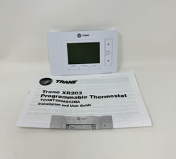 TRANE PROGRAMMABLE THERMOSTAT TCONT203AS42MA TCONT203A TCONT203 XR203 WHITE