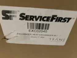 EXC02045 TRANE HEAT EXCHANGER