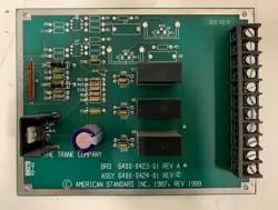 TRANE AMERICAN STANDARD CIRCUIT BOARD 6400-0423-01 REV A 6400-0424-01 REV C
