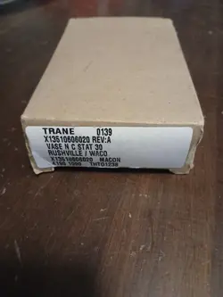 NEW TRANE WALL MOUNTED TEMPERATURE SENSOR X13510606020 