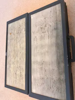 TRANE FLR6457 COLLECTION CELL TRANS CLEAN IFD COLLECTION FILTERS D801294G06 USED