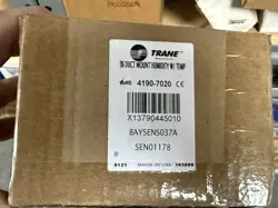 NEW TRANE BAYSENS037A ; SEN01178; X13790445010 HUMIDITY/TEMPERATURE ZONE SENSOR