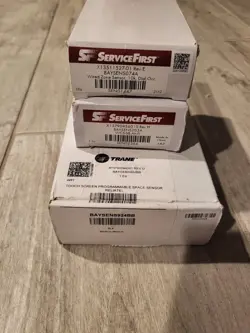 3 TRANE ROOM SENSORS X13511527-01 X13790956010 X13790994001 ALL THREE NEW