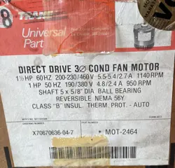DIRECT DRIVE FAN