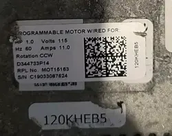 GENTEQ TRANE MOT15163