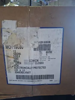 UNPROGRAMMED ECM MOTOR