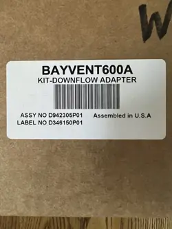 TRANE BAYVENT600A DOWNFLOW ADAPTER KIT