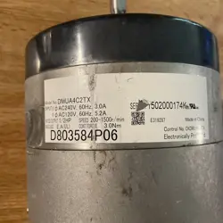 TRANE 1/2HP MOTOR AND MODULE DMUA4C2TX D803584P06 FAST SHIPPING 1/2 HP