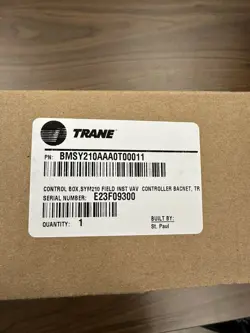 TRANE SYMBIO 210 PROGRAMMABLE VAV CONTROLLER PN: BMSY210AAA0T00011