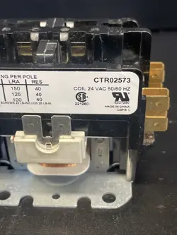 SERVICE FIRST TRANE CTR02573 CONTACTOR 2 POLE 30 AMPS 24VAC