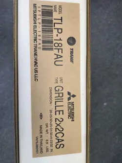 MITSUBISHI ELECTRIC TLP-18FAU GRILLE 2X2CAS (NEW) FOR TRANE