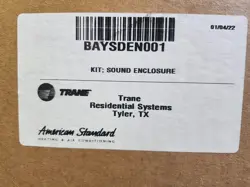 TRANE-BAYSDEN004- COMPRESSOR SOUND ENCLOSURE