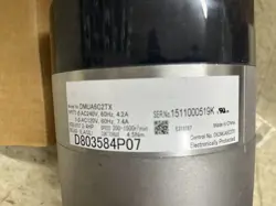 TRANE 3/4 HP ECM BLOWER MOTOR DMUA6C2TX D803584P07 CKDMUA6C2TXC+E 120/240 VAC