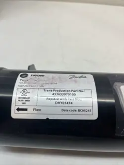 TRANE PURGE FILTER DRIER DHY01474 3/8 INLET OUTLET 453633970100