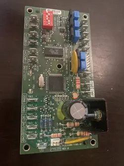 VAV CONTROL BOARD TRANE X13690252-07 PCB 6400-1185-01 REV B 