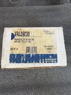 NOB TRANE WHITE-RODGERS VAL09030 36J54-201 FURNACE GAS CONTROL VALVE OEM GENUINE