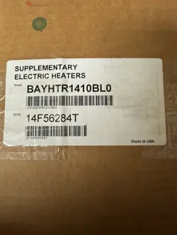TRANE BAYHTR1410BL0 10 KW ELECTRIC HEAT KIT 208-240/60/1