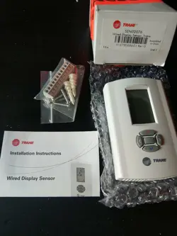TRANE SENSOR SEN02076 WIRED DISPLAY SENSOR