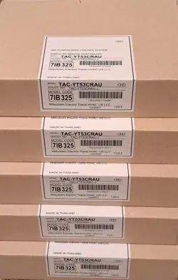 5X MITSUBISHI ELECTRIC TRANE SIMPLE MA REMOTE TAC-YT53CRAU 7IB325 NEW IN BOX