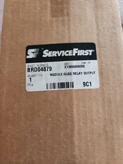 TRANE QUAD RELAY BRD04879 X13650806050 