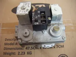 TRANE FURNACE GAS VALVE 36E22 C341004P01 WHITE-RODGERS