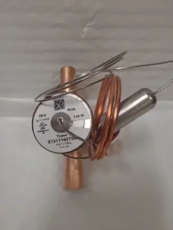DANFOSS 067U3808 THERMO. EXPANSION VALVE 5.00 TR R410A TRANE X15111657500