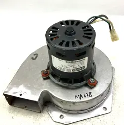 FASCO DRAFT INDUCER ASSEMBLY 7021-8428 TRANE 21D330673 USED #MA678