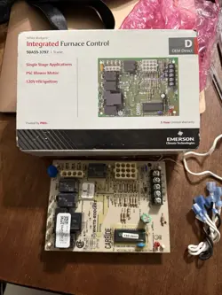 WHITE-RODGERS 50A55-3797 FURNACE BOARD,FOR TRANE FURNACE SYSTEMS (FOR PARTS ONLY