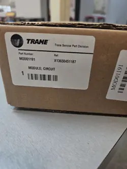 TRANE CTV UCP2 CIRCUIT MODULE, MOD01191 X13650451187