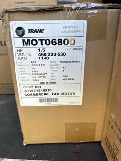 TRANE CONDENSER FAN MOTOR 